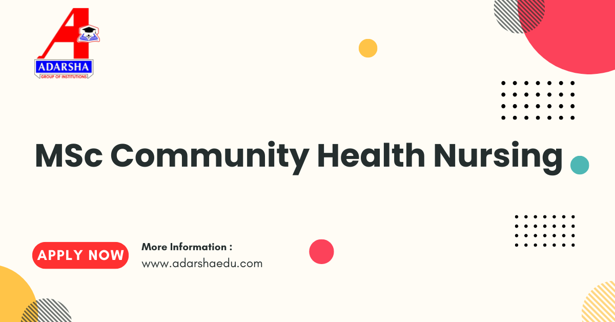 MSc Community Health Nursing