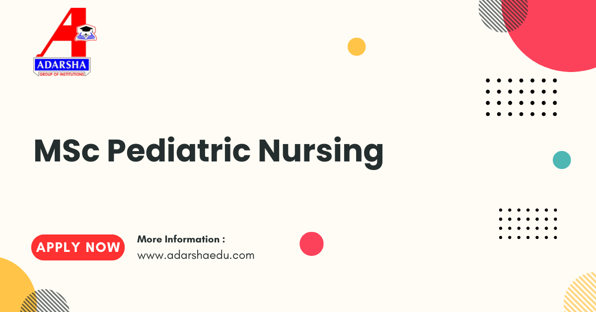 MSc Pediatric Nursing