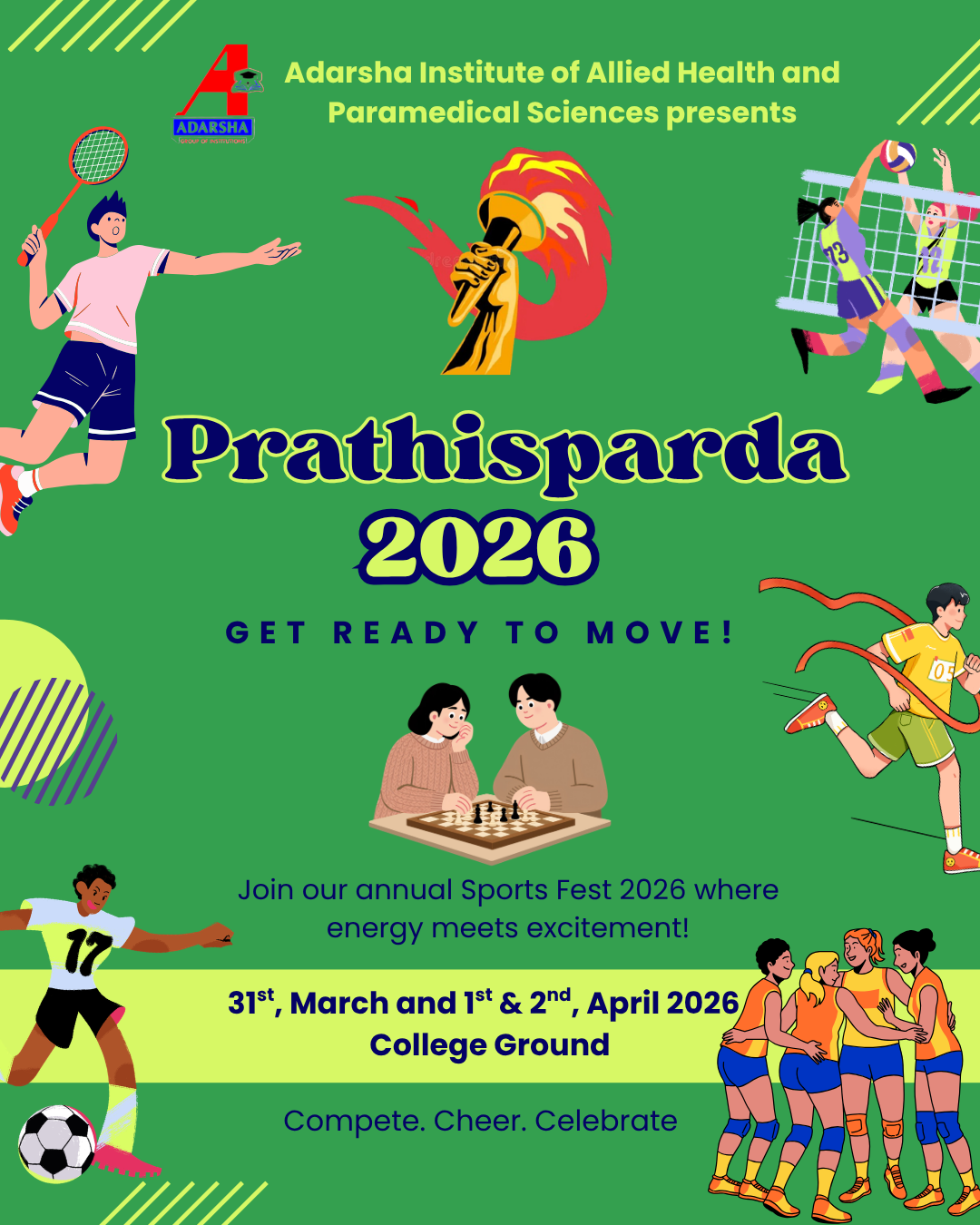 Prathisparda - 2026; Annual Sports Fest - AIAPMS