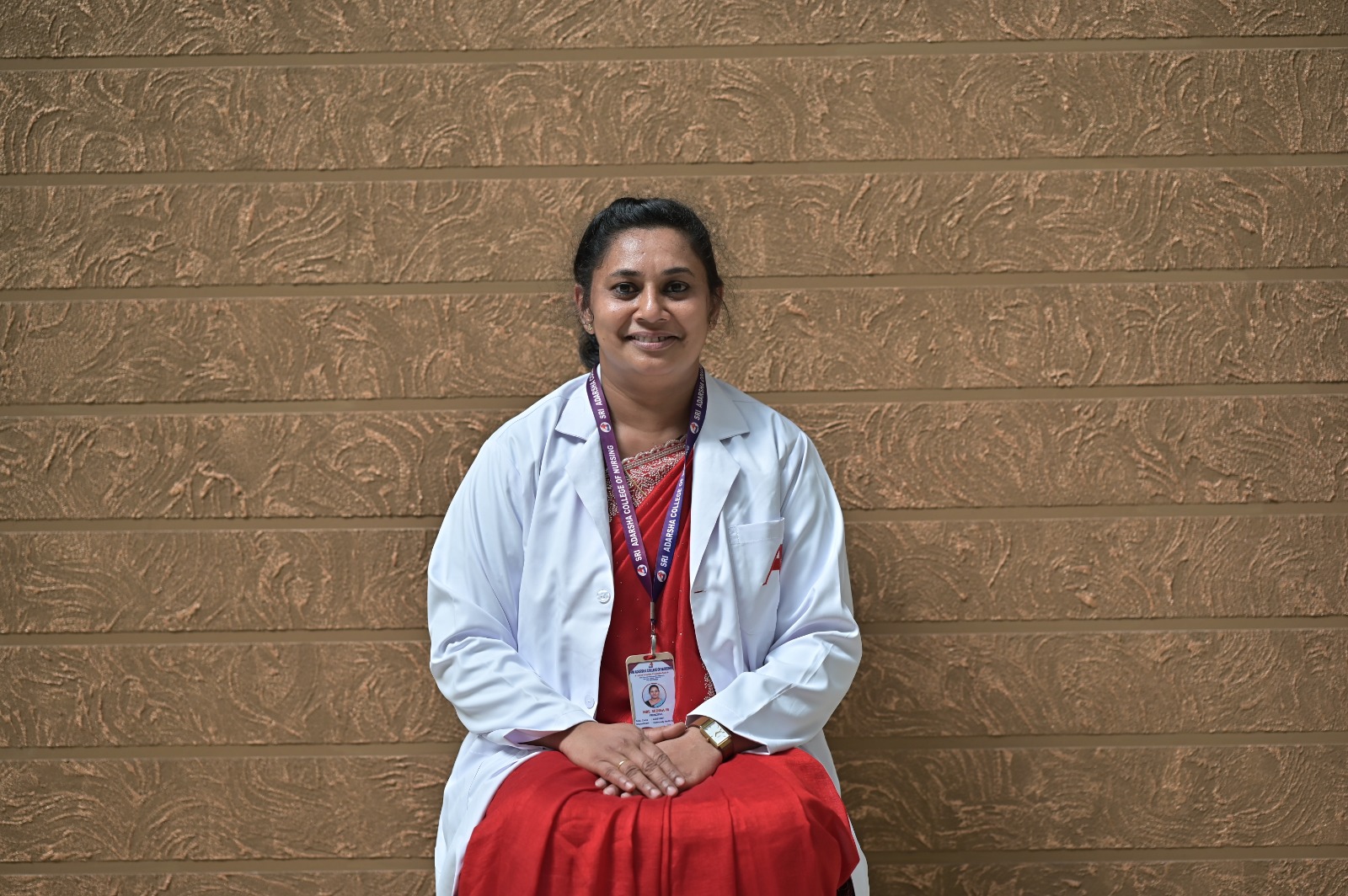 Prof. Sudina M, Principal, SACON and HoD Department of community health nursing 