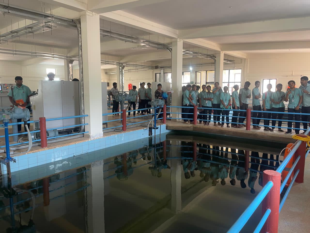 Community: Visit to Water Purification Centre,Hiriyadka