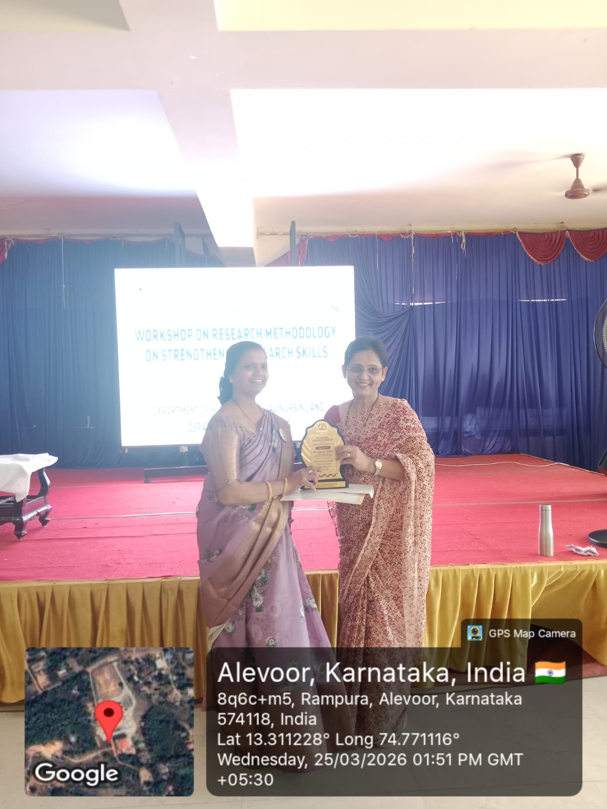 Workshop on research methodology organized by the department of OBG and MSN