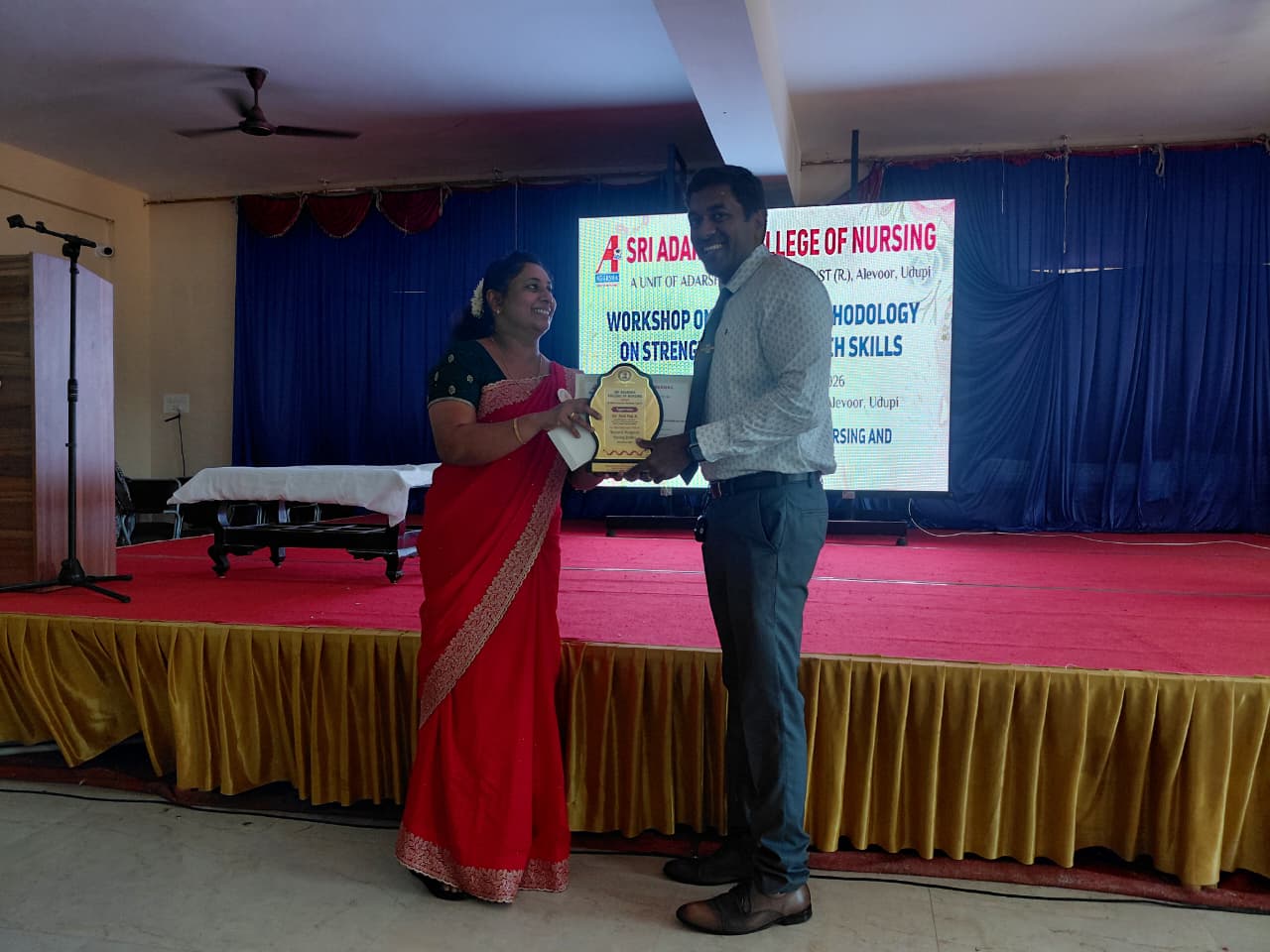 Workshop on research methodology organized by the department of OBG and MSN