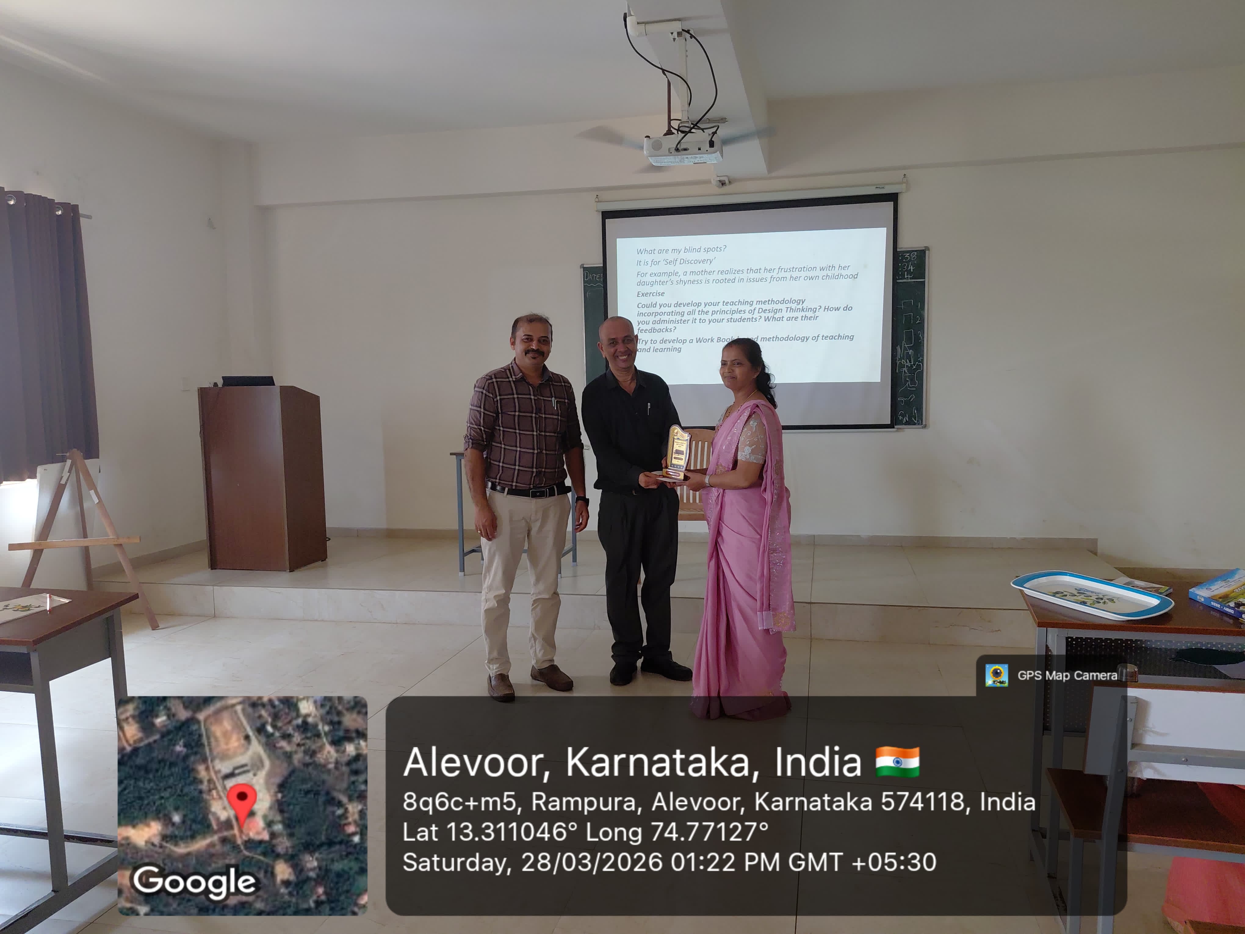 Staff development program-design thinking in teaching and learning by Dr.sudir raj k.