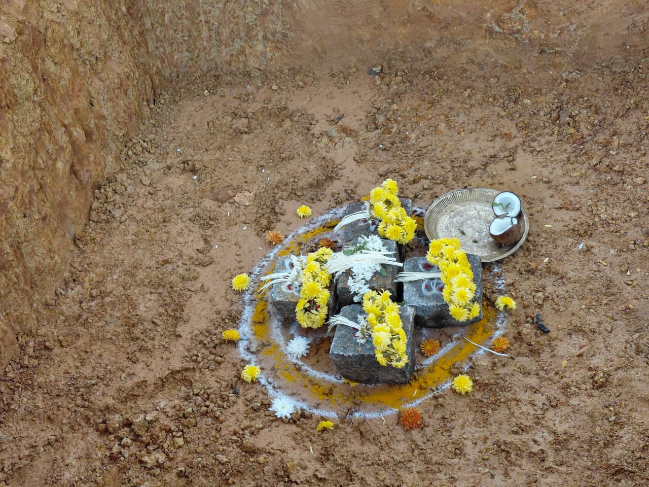 Shanku sthapana - boys hostel 