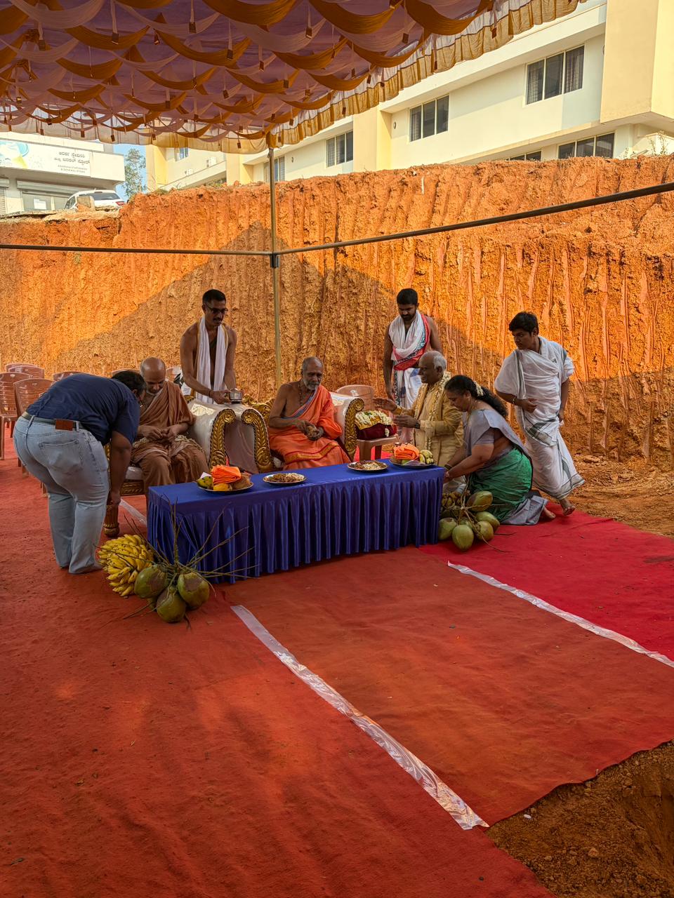 Shanku sthapana - boys hostel 