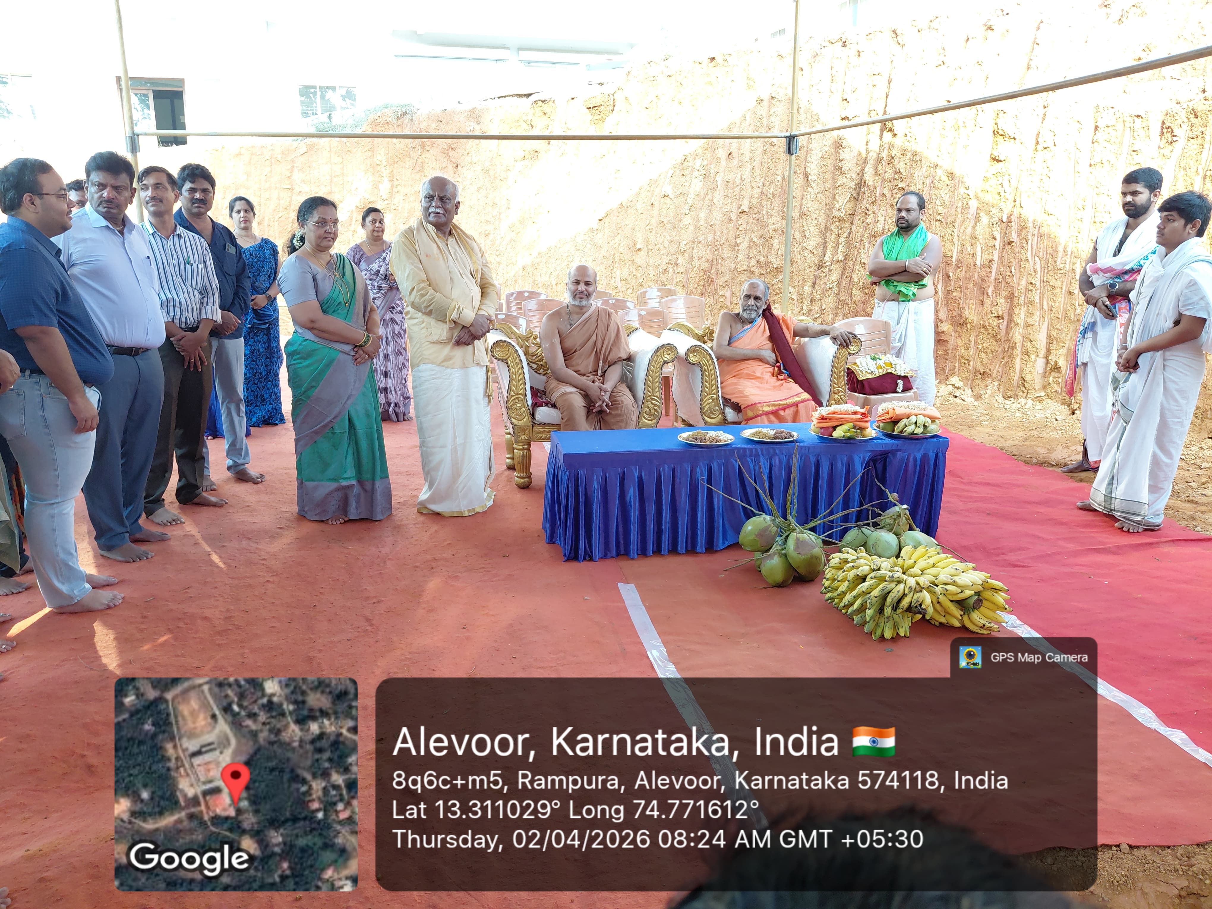 Shanku sthapana - boys hostel 