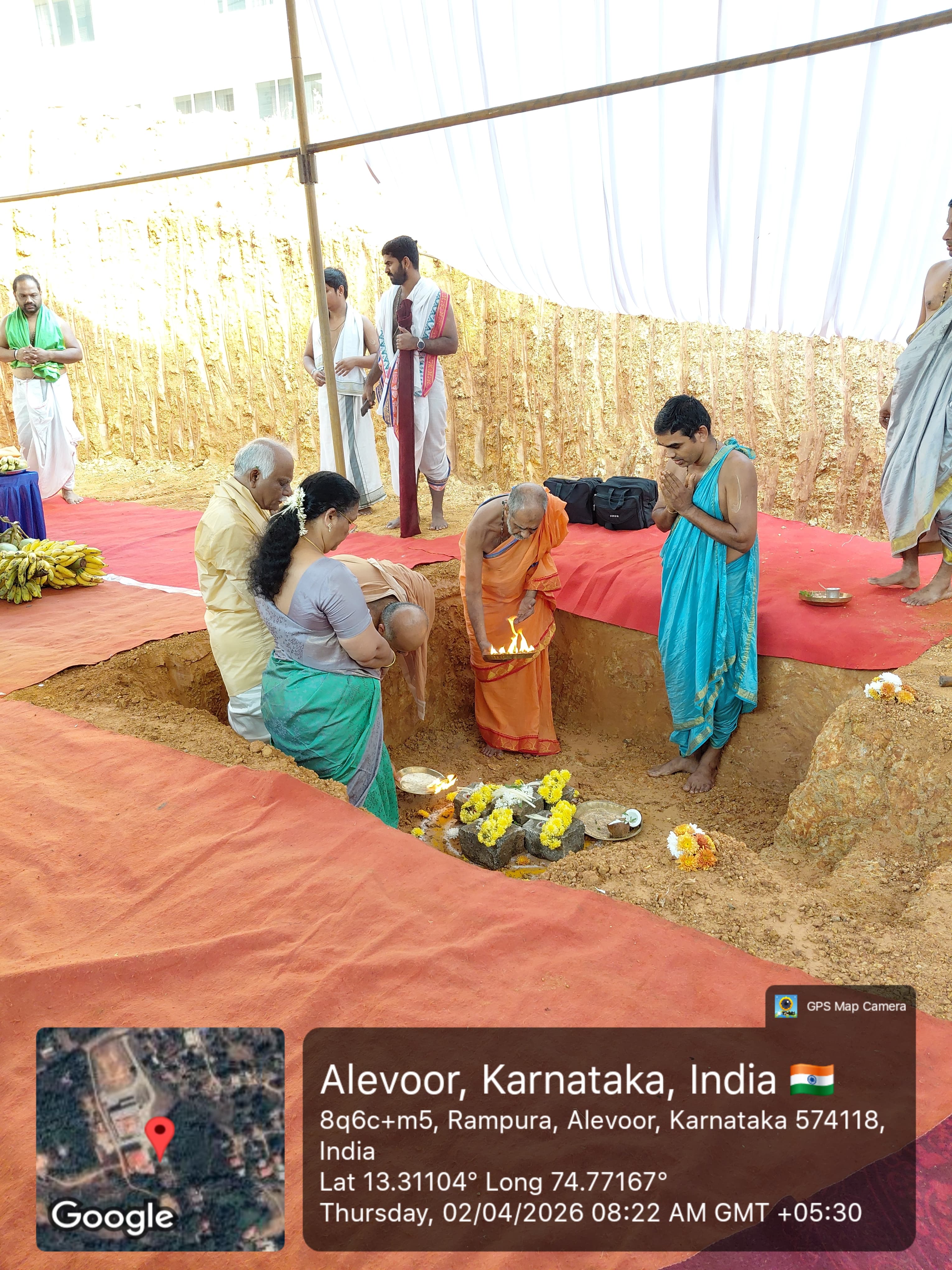Shanku sthapana - boys hostel 