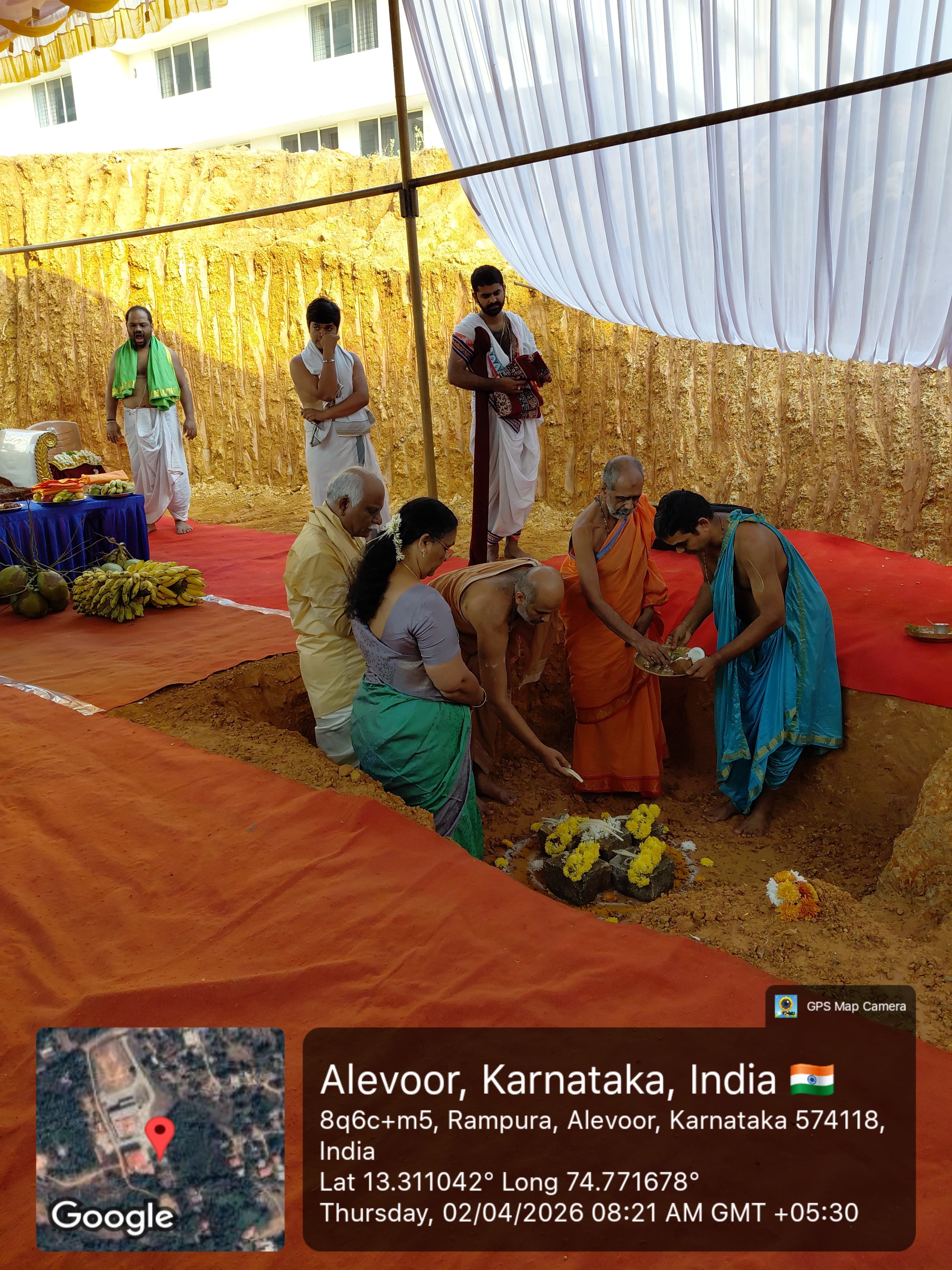 Shanku sthapana - boys hostel 