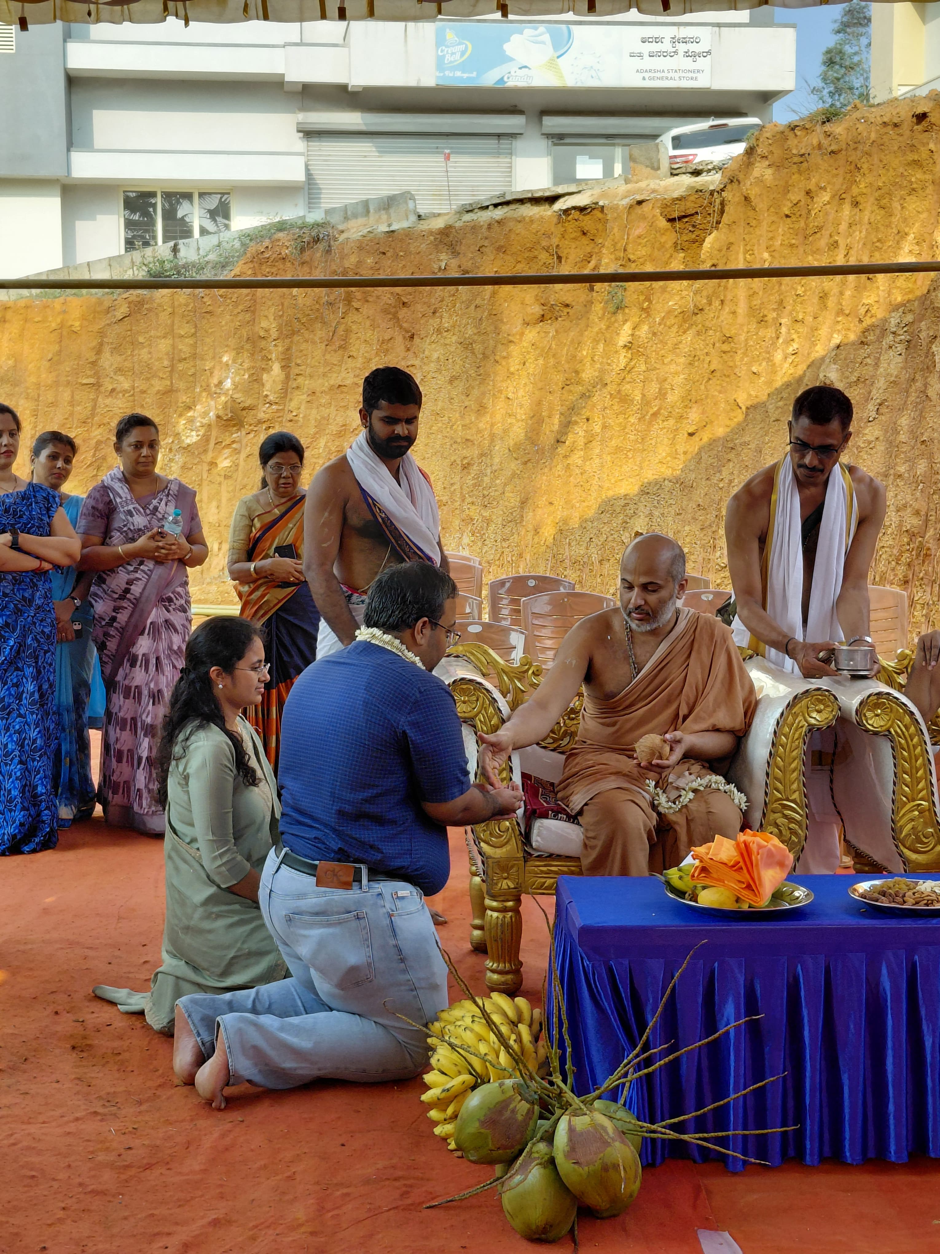Shanku sthapana - boys hostel 