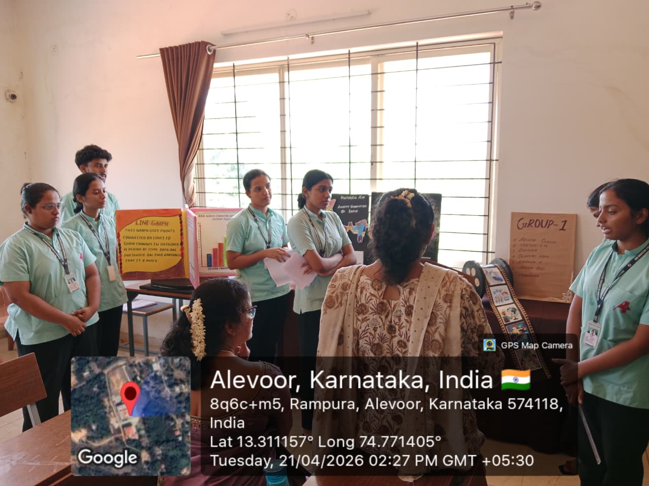 AV aid exhibition by 5th semester students 