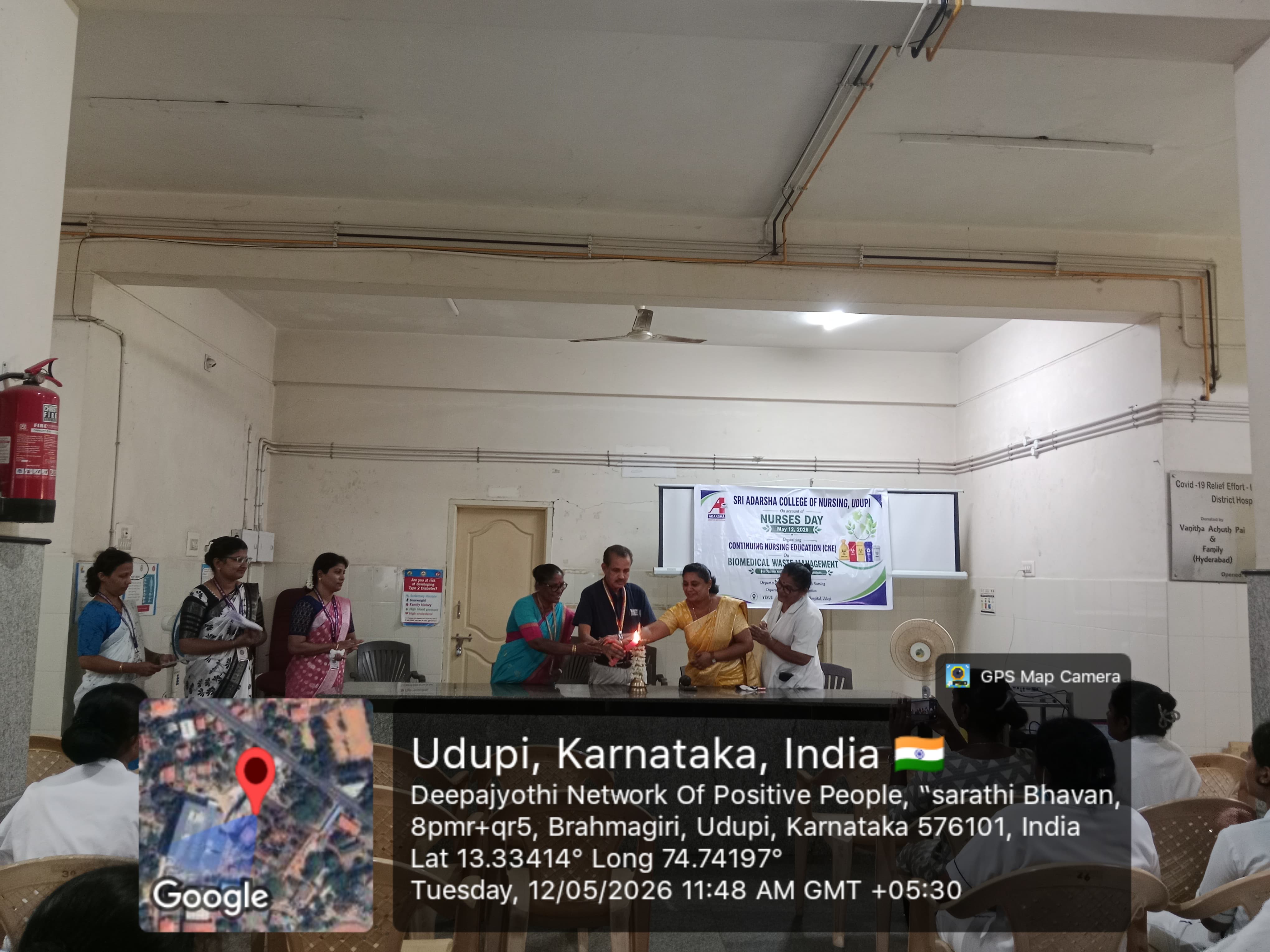 CNE -biomedical waste management held at ajjarkad hospital on 12/05/2025