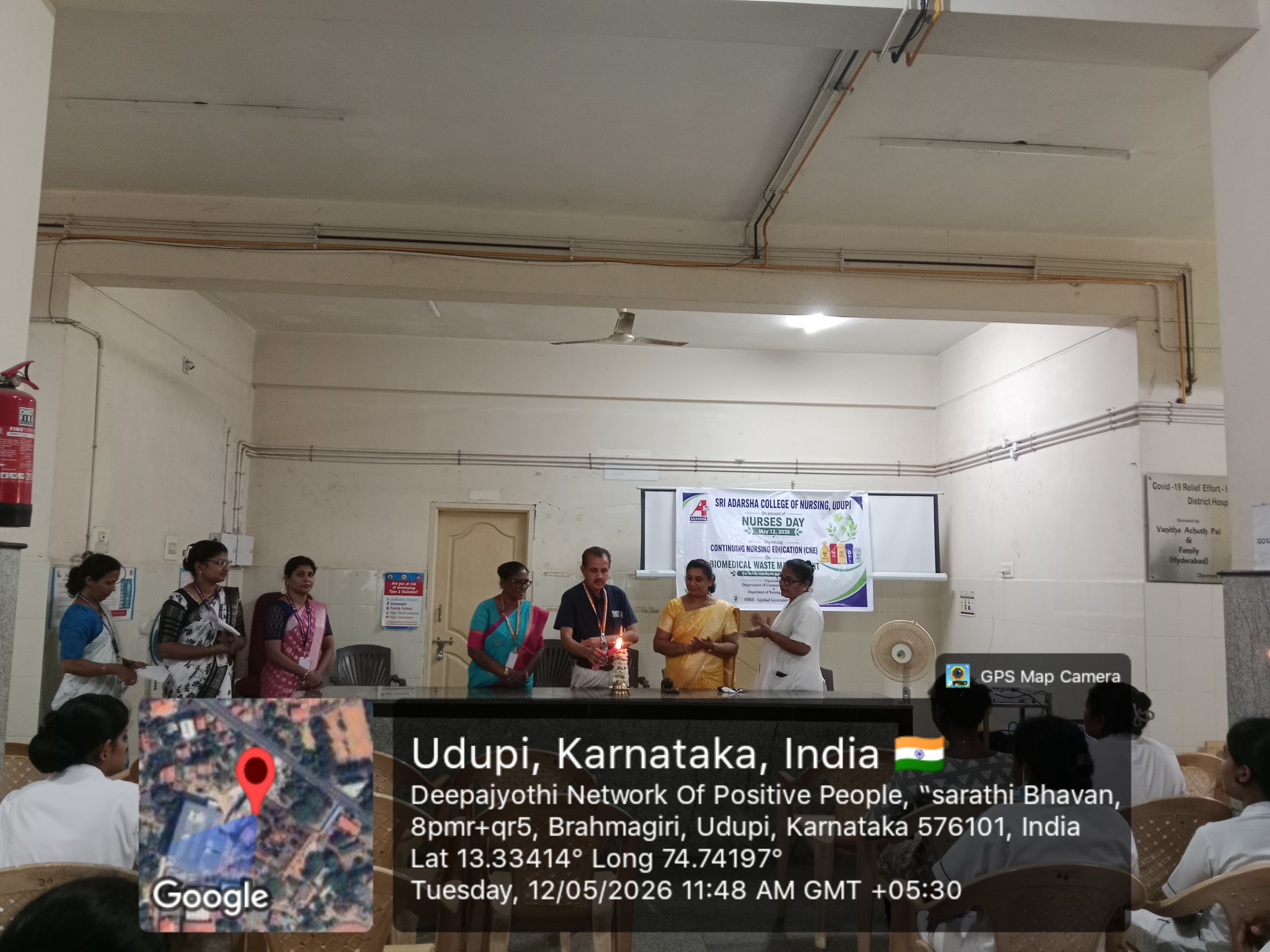 CNE -biomedical waste management held at ajjarkad hospital on 12/05/2025