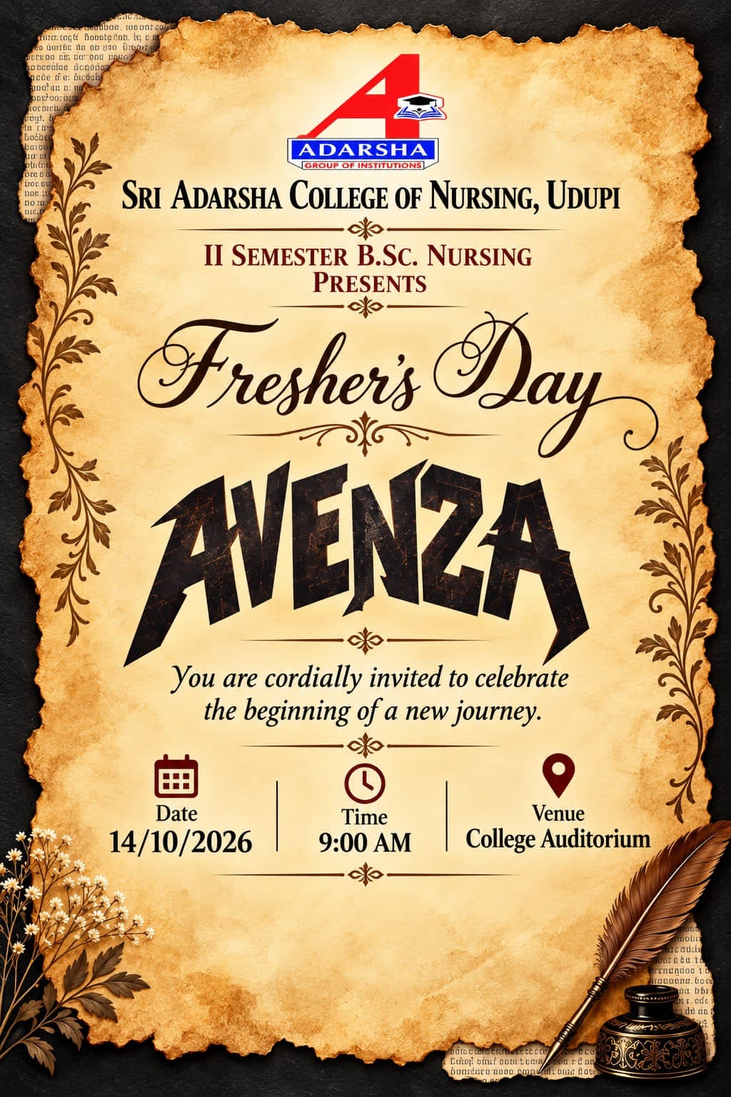 Freshers day 2026