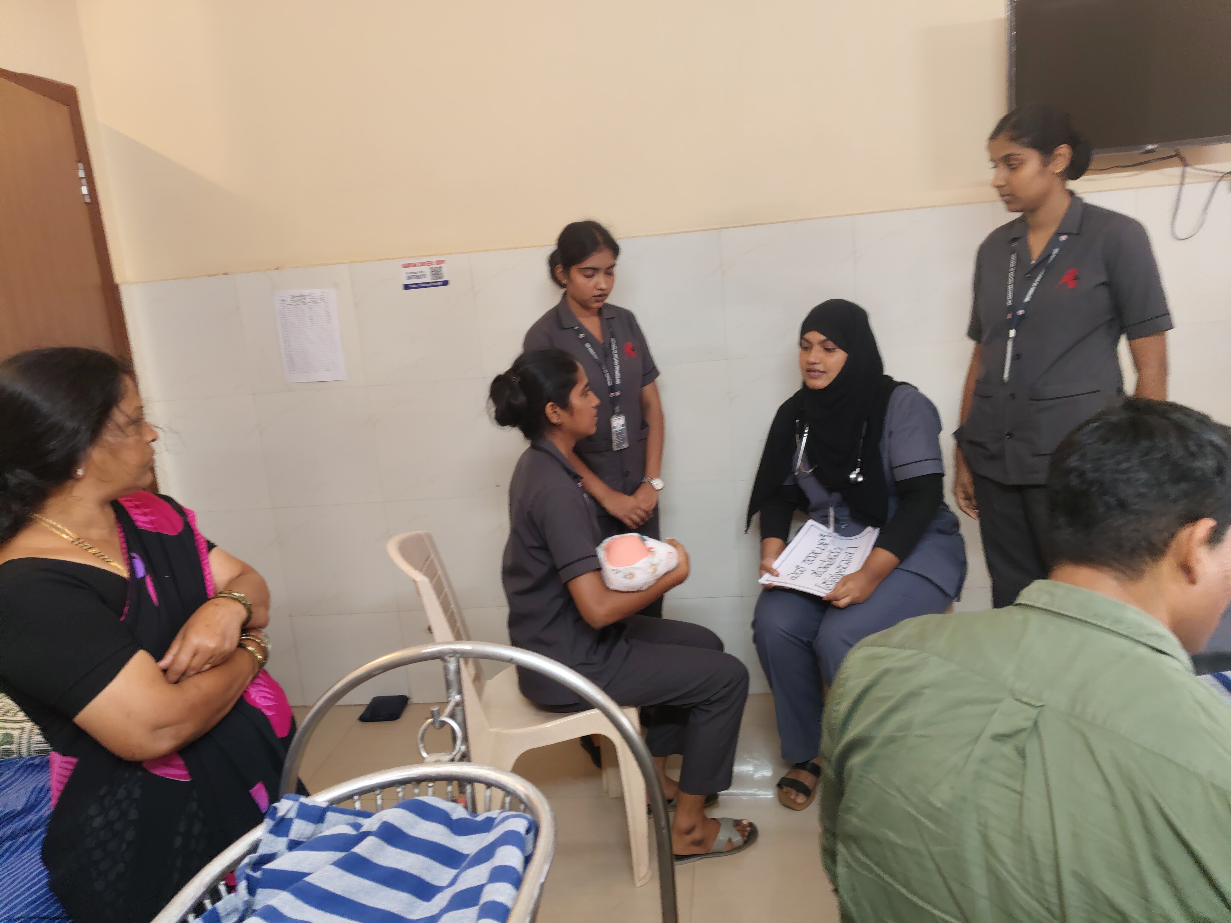 Health education by the sacon students 