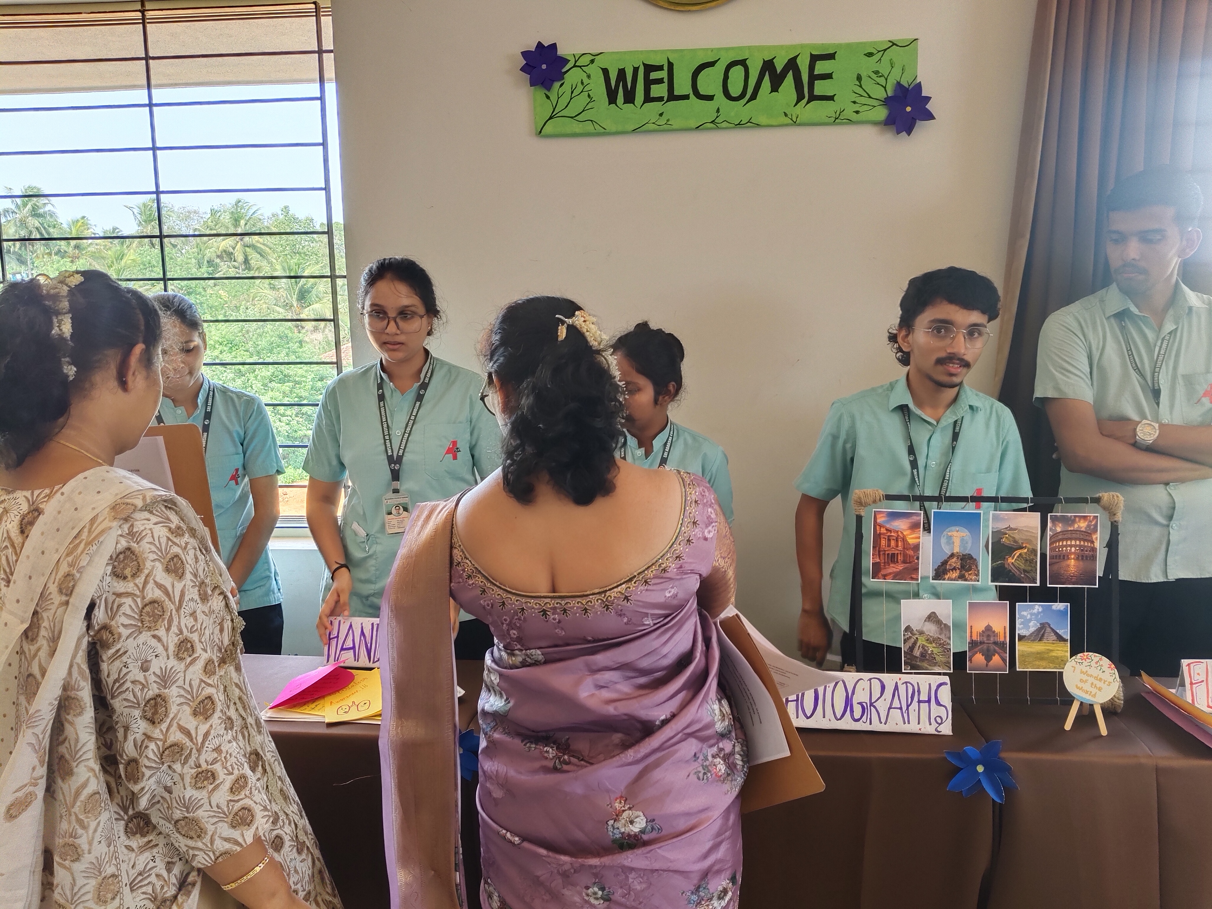 AV aid exhibition by 5th semester students 